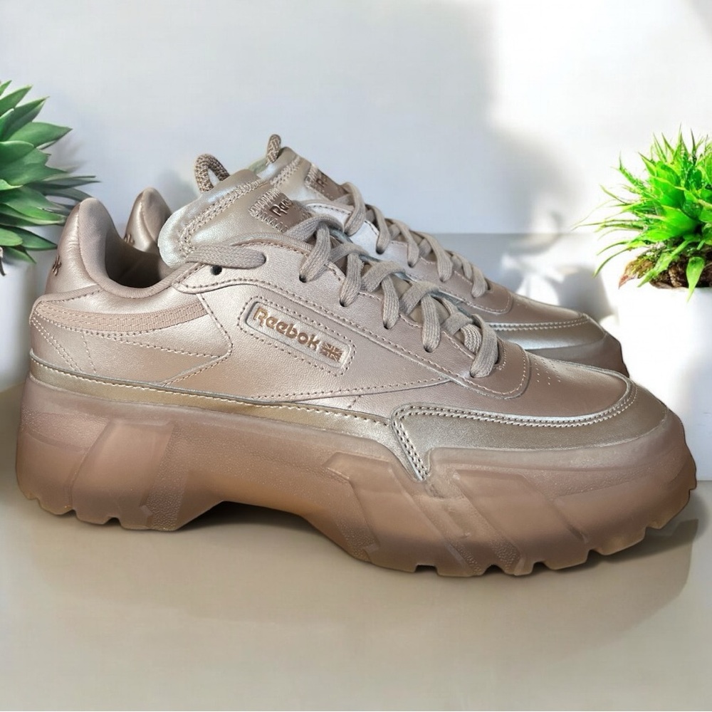 Reebok Club C Cardi B '2021' Rose Gold  Lifestyle H05183 Sneakers Size 8 New